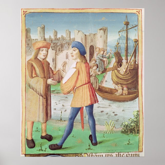 Póster La salida de Aeneas (Frente)