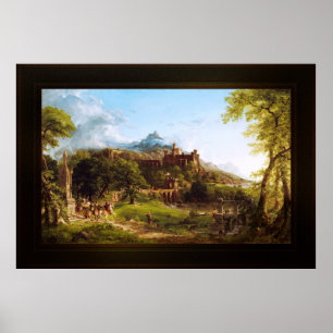 Póster La salida de Thomas Cole
