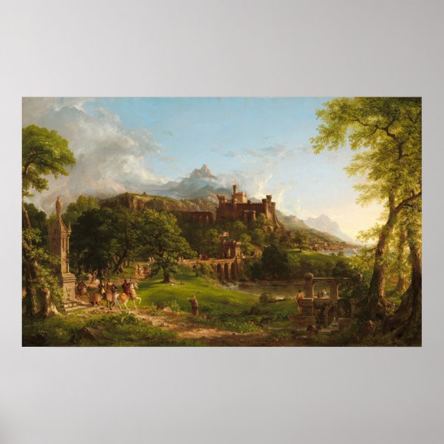 Póster La salida - Poster Bella Artes Thomas Cole (Frente)