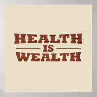 La salud es riqueza