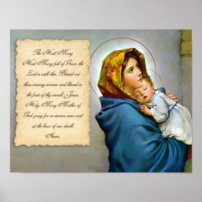 Póster La Salve María (Frente)