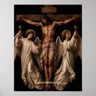 Póster La Sangre Preciosísima de Nuestro Señor Jesucristo
