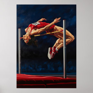 Póster LA SAUTEUSE EN HAUTEUR (El Alto Salto)