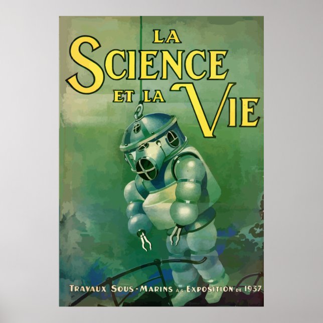 Póster La Science et la Vie (francia - 1937) (Frente)