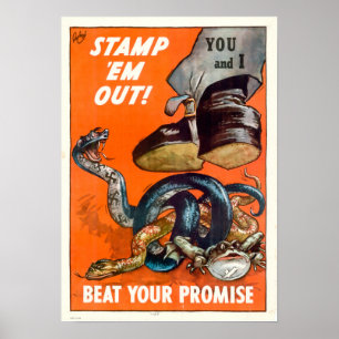Póster ¡La Segunda Guerra Mundial Las Apaga!