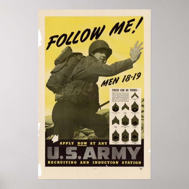 Póster ¡La Segunda Guerra Mundial Me Sigue! (Frente)