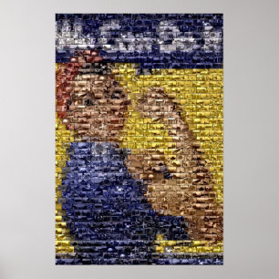 Póster La Segunda Guerra Mundial Rosie el montaje del río