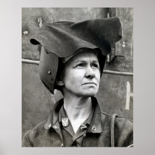 Póster La Segunda Guerra Mundial Rosie the Riveter