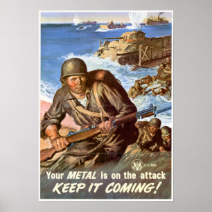 Póster La Segunda Guerra Mundial sigue llegando