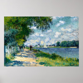 Póster LA SEINE A ARGENTEUIL-Claude Monet