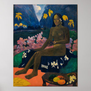 Póster La semilla del Areoi por Gauguin - Poster