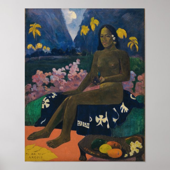 Póster La semilla del Areoi por Gauguin - Poster (Frente)