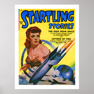 Póster ¡La semilla del espacio!