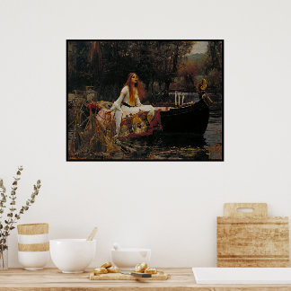 Póster La Señora de Shalott: una historia fantasma celta