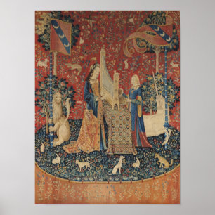 Póster La señora y el unicornio: 'Hearing