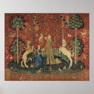 Póster La señora y el unicornio: 'Taste