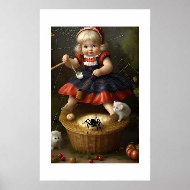 Póster La señorita Muffet (Frente)