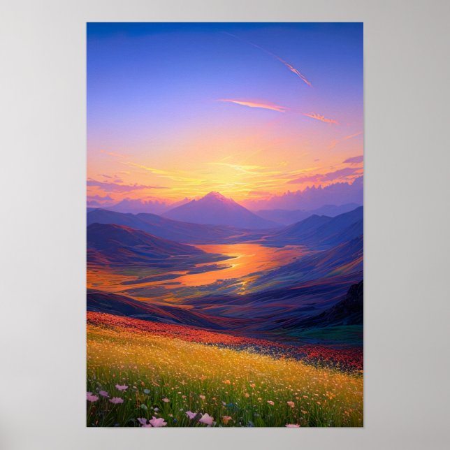 Póster La Serenada Dorada del Valle (Frente)