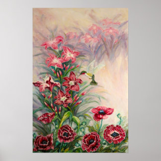 Póster La serenidad de un pájaro