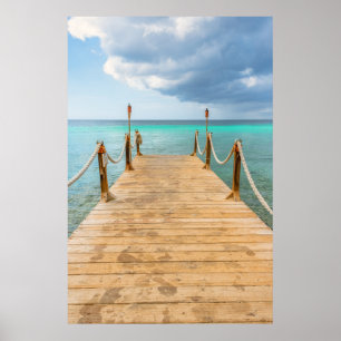 Póster La serenidad en el mar