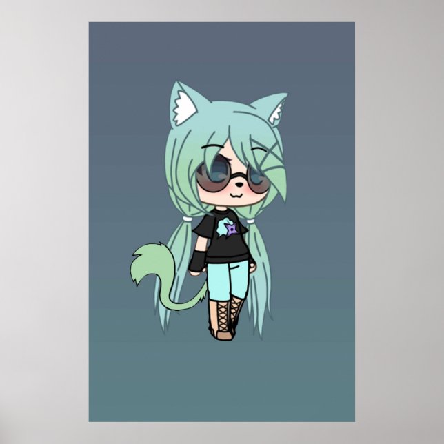 Póster La serie de Gacha Life Chloe the Tomboy (Frente)