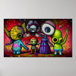 Póster La serie de juguetes Ricaso Nightmare