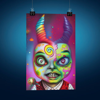 Póster La serie de pesadillas del diablo Ricaso