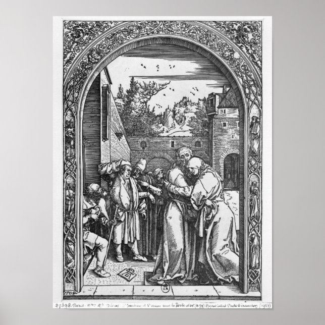 Póster La serie "La vida de la Virgen" (Frente)