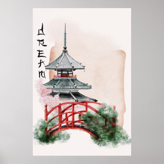 Póster La Serie Okinawa Diseño 10  (Frente)