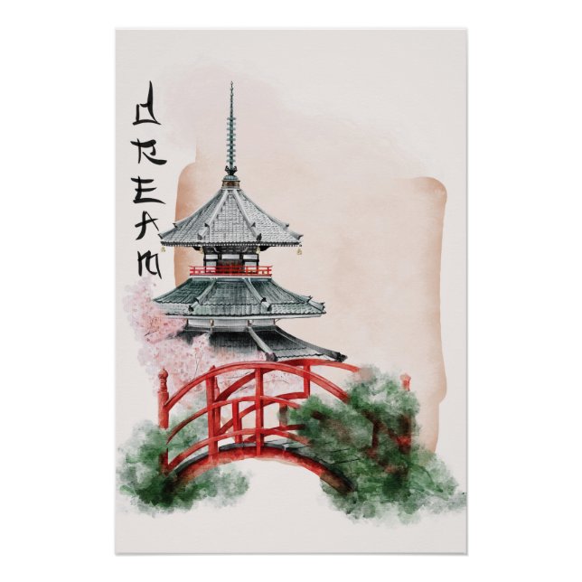 Póster La Serie Okinawa Diseño 10 (Anverso)