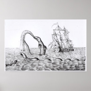 Póster La serpiente de mar