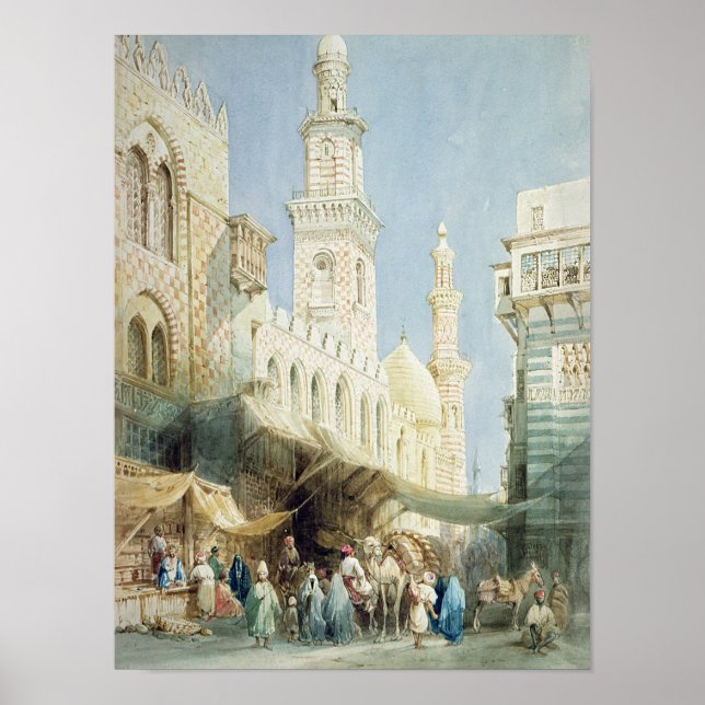 Póster La Sharia El Gohargiyeh, El Cairo (Frente)