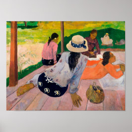 Póster La Siesta (ca. 1892–94) | Paul Gauguin