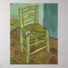 Póster La silla de Van Gogh