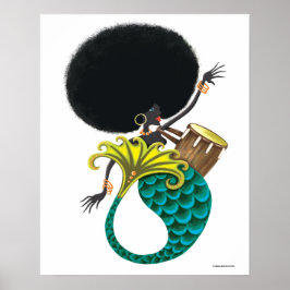 Póster La Sirena 16x20 Poster