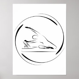 Póster La sirena de Pilates en el reformador