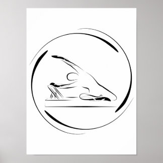 Póster La sirena de Pilates en el reformador