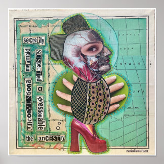 Póster La sirena no convencional de Natalie Schorr