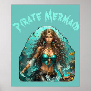Póster La sirena pirata Lady Thunder_Cove