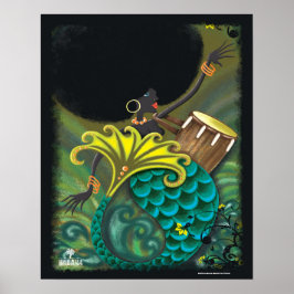 Póster La Sirena Poster 16 "x20"