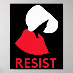 Póster La sirvienta resiste la protesta feminista