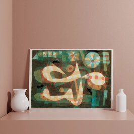 Póster La soga púbila con los ratones, Paul Klee