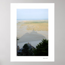 Póster LA SOMBRA DEL Poster MONT ST MICHEL