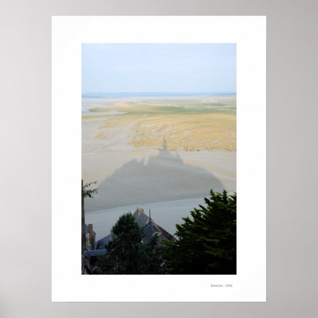 Póster LA SOMBRA DEL Poster MONT ST MICHEL (Frente)
