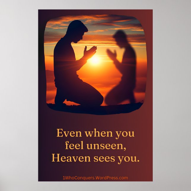 Póster La Sombra Que Rezó (Frente)