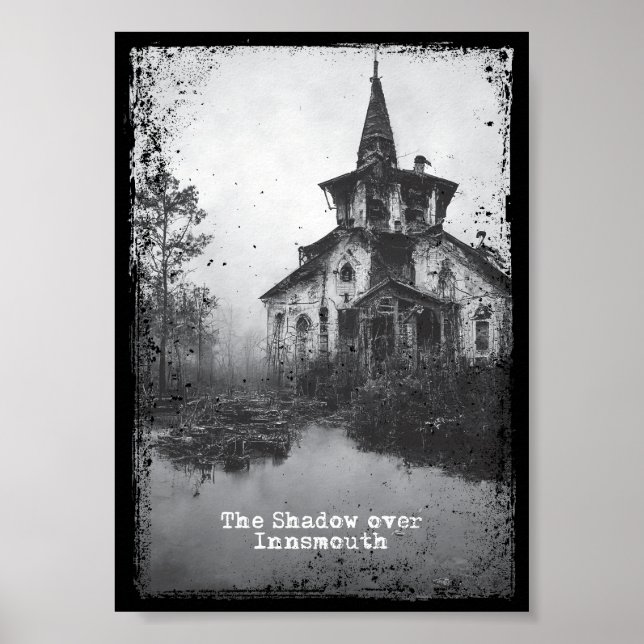 Póster La sombra sobre la nave innsmouth Cthulhu Mythos (Frente)