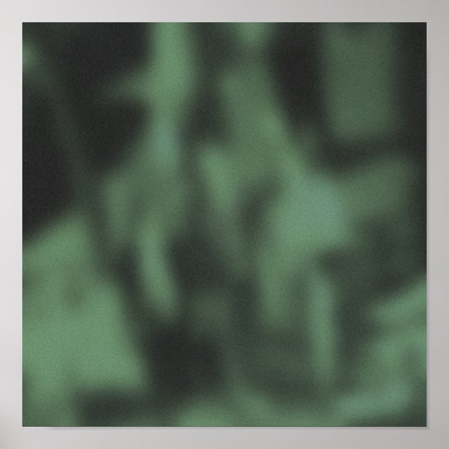 Póster La sombría y verde multitud de la hora punta de Nu (Frente)