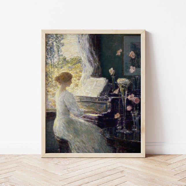 Póster La sonata | Childe Hassam (Subido por el creador)