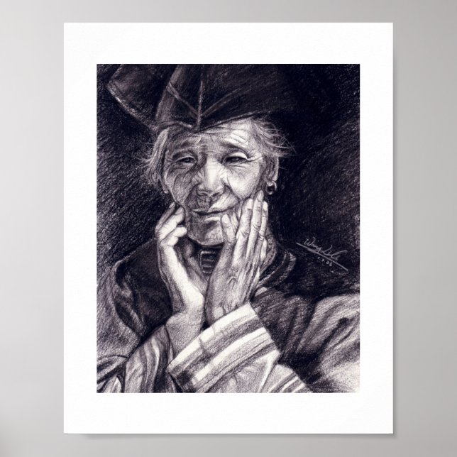 Póster La sonrisa de la abuela (Frente)