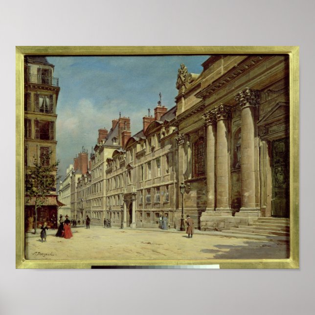 Póster La Sorbonne (Frente)